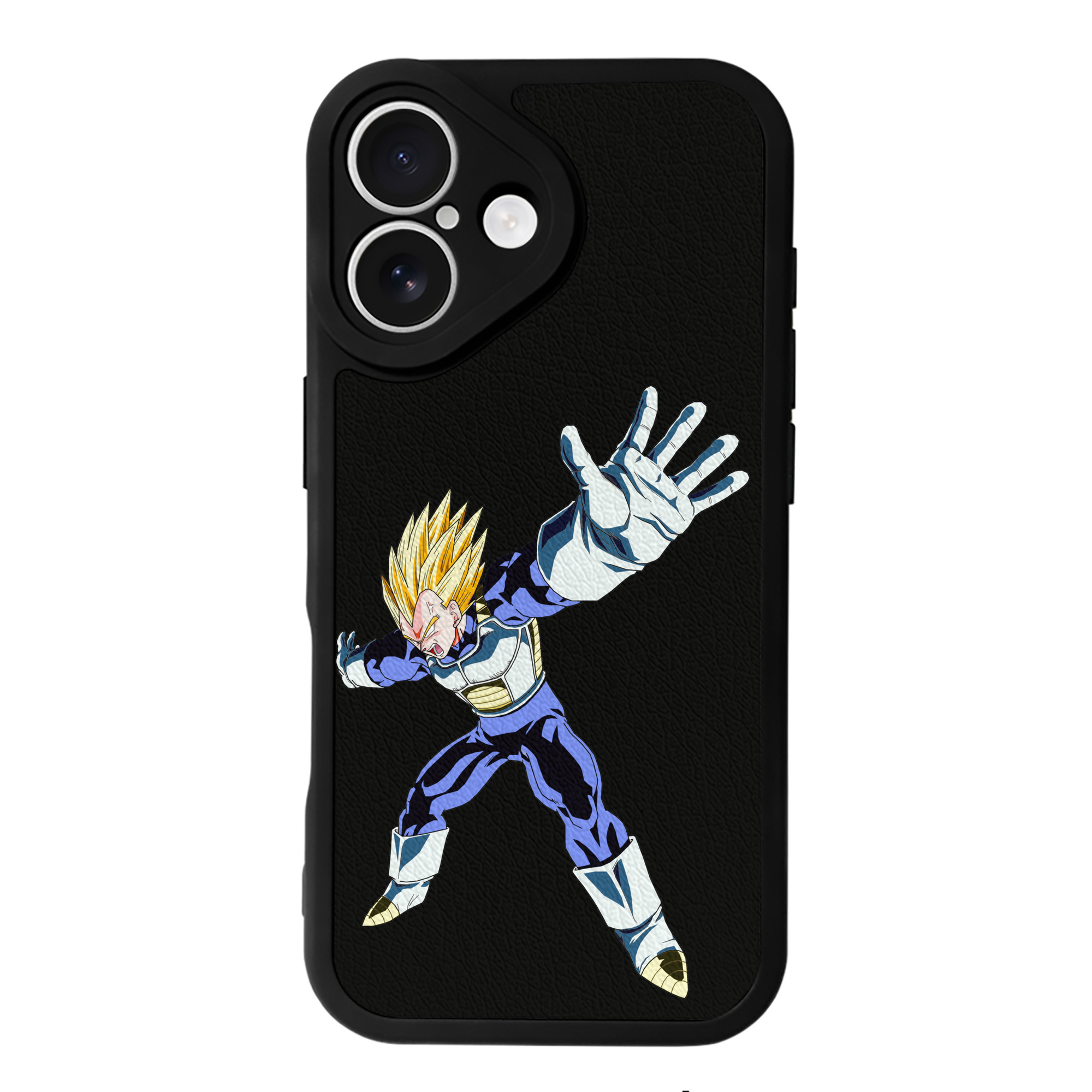 （画像用） ドラゴンボール ベジータ四世（Bejīta Yonsei）DRAGON BALL Vegeta IV 【iPhone 16シリーズ対応】シリコンスマホケース（レザー調） 材質：シリコン
